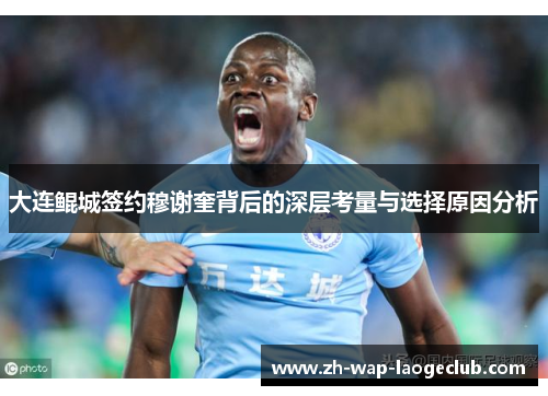 大连鲲城签约穆谢奎背后的深层考量与选择原因分析